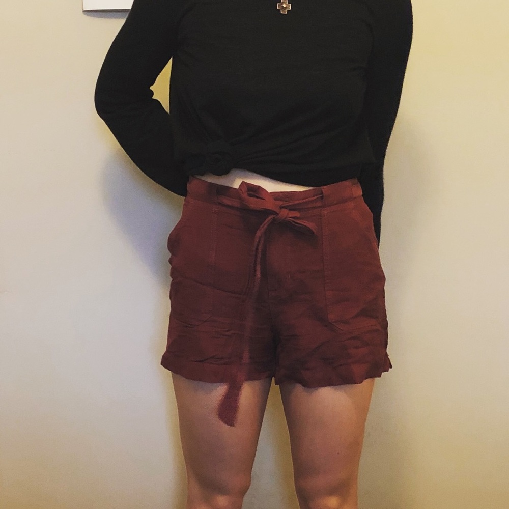 garnet anthro shorts
